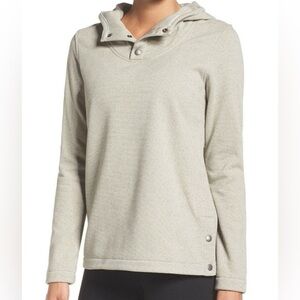 The North Face Jacket Knit Stitch Fleece Pullover Snap Warm Sweater